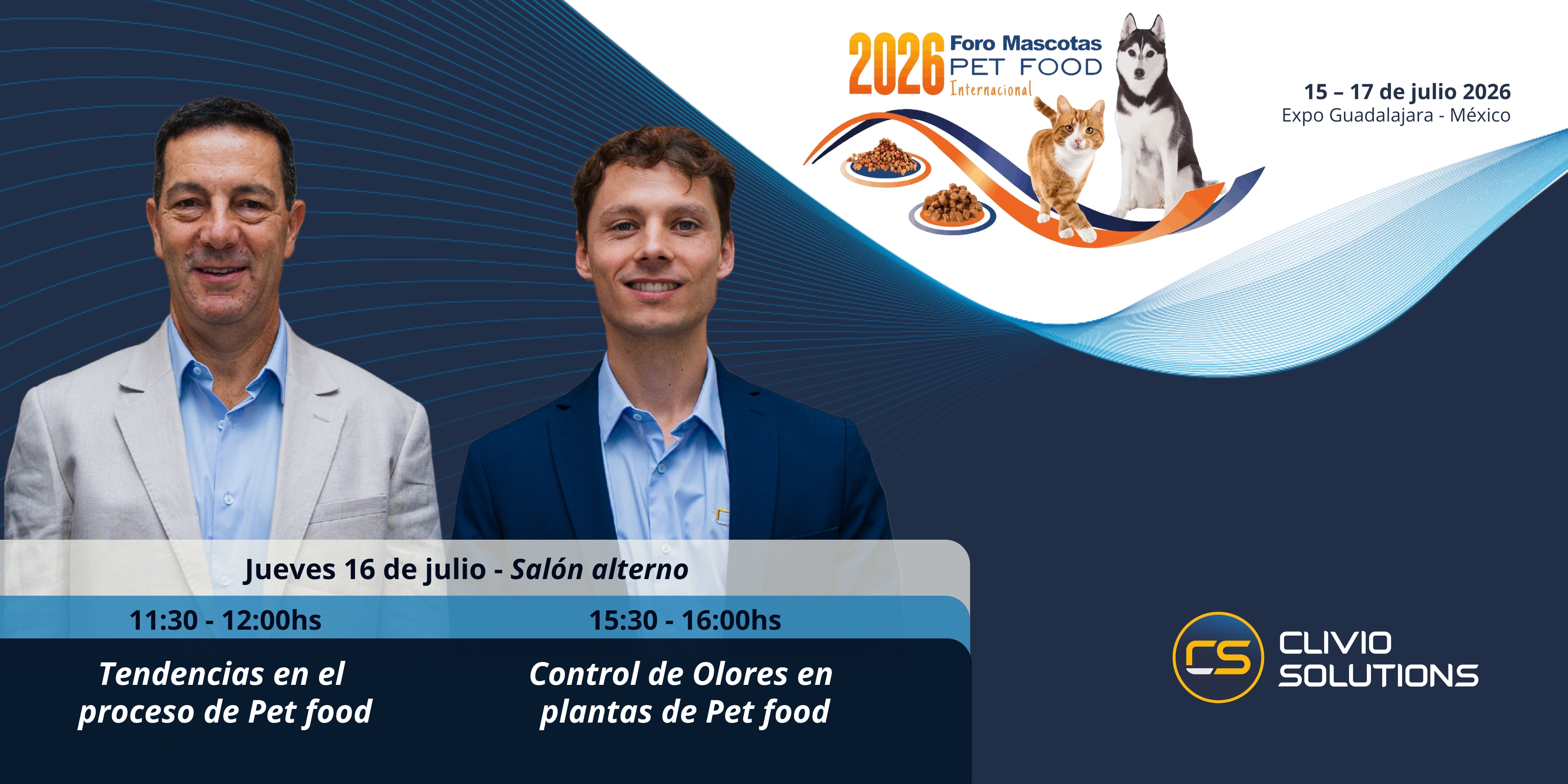 Clivio Solutions será parte del programa de conferencias del Foro de Mascotas 2026